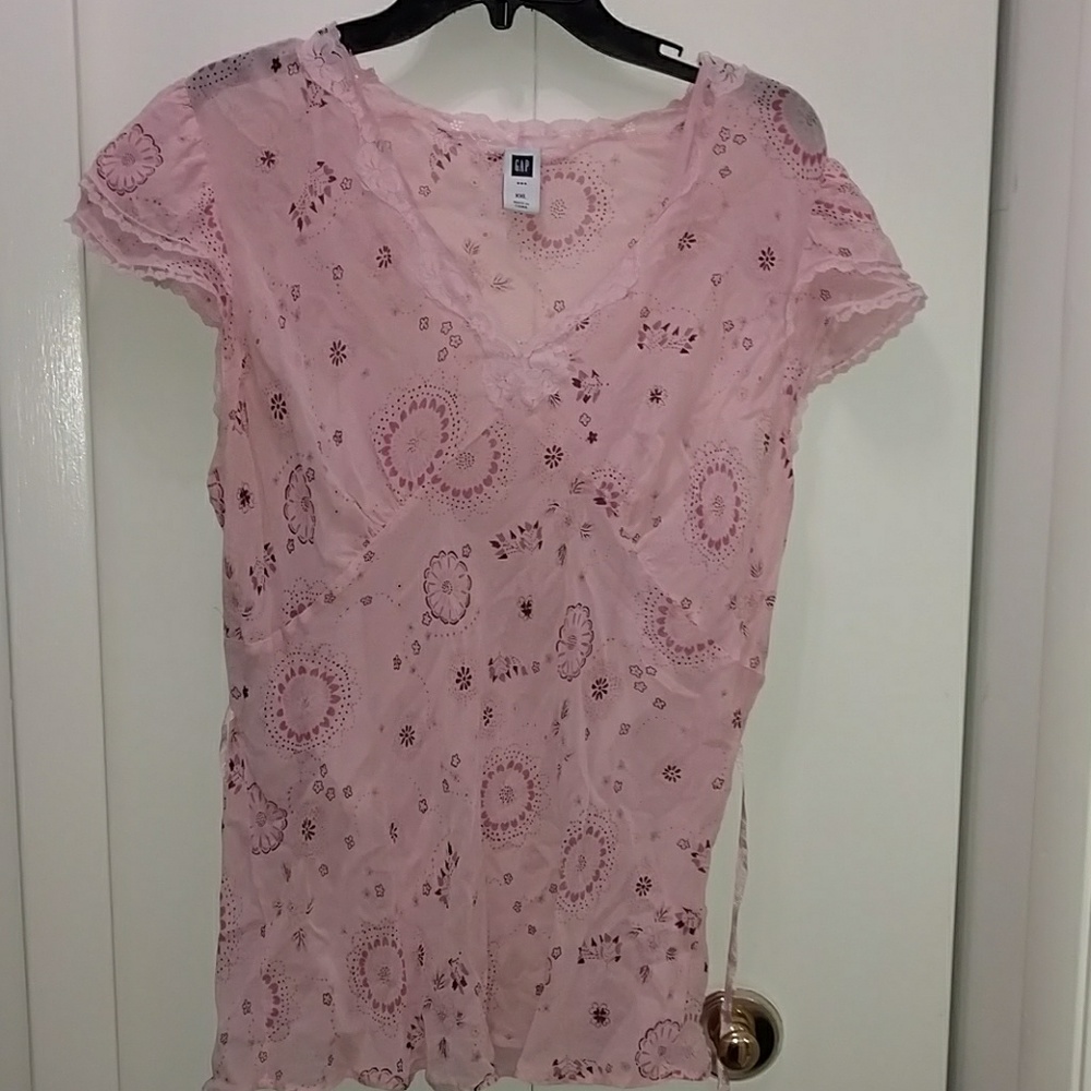 Gap XXL two piece pink top